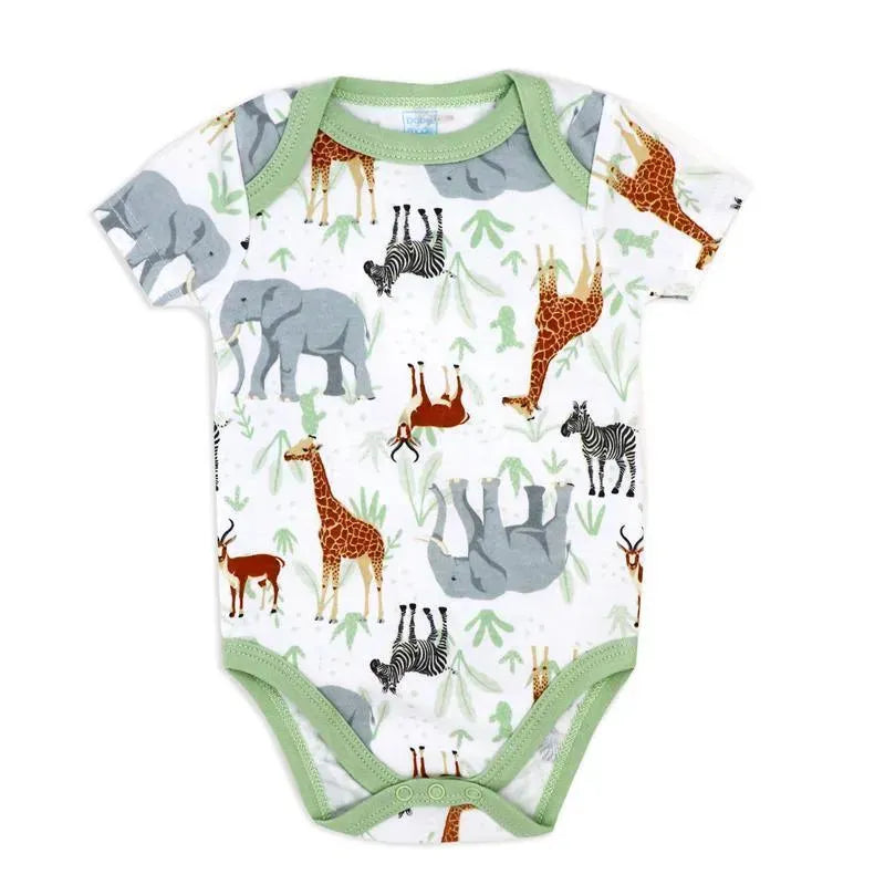 Rose Textiles - Neutral 3 Pack Bodysuit Set, Safari  Image 4