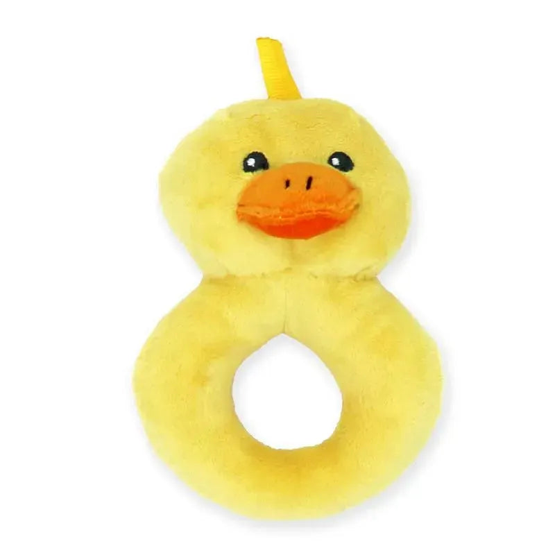 Rose Textiles - Nunu With Ring Rattle, Yellow Duck Image 4