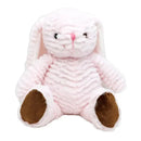 Rose Textiles - Ridged Plush Toy, Pink Bunny Image 1