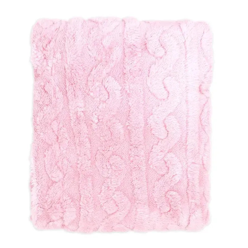 Rose Textiles - Sculpted Sherpa, Pink Image 2