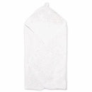 Rose Textiles - Star Muslin Lined Hooded Towel, Pink Image 2