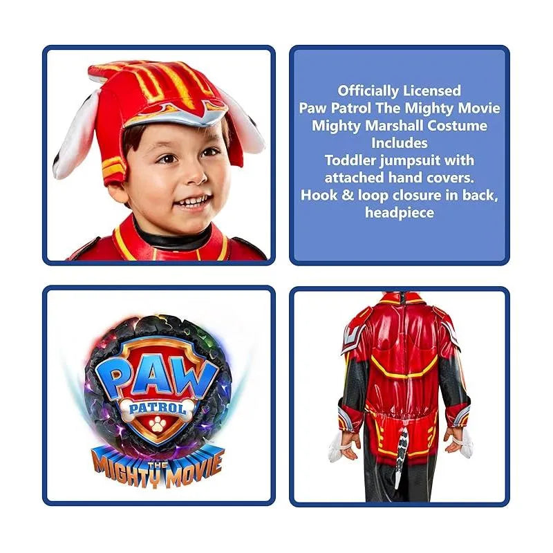 Rubies - Paw Patrol Mighty Marshall Toddler/Kids Costume Image 3