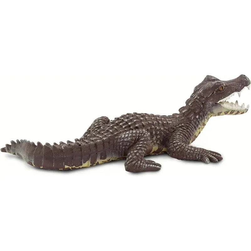 Safari Ltd. - Caiman Figurine, Realistic 5 Reptile Figure Image 3