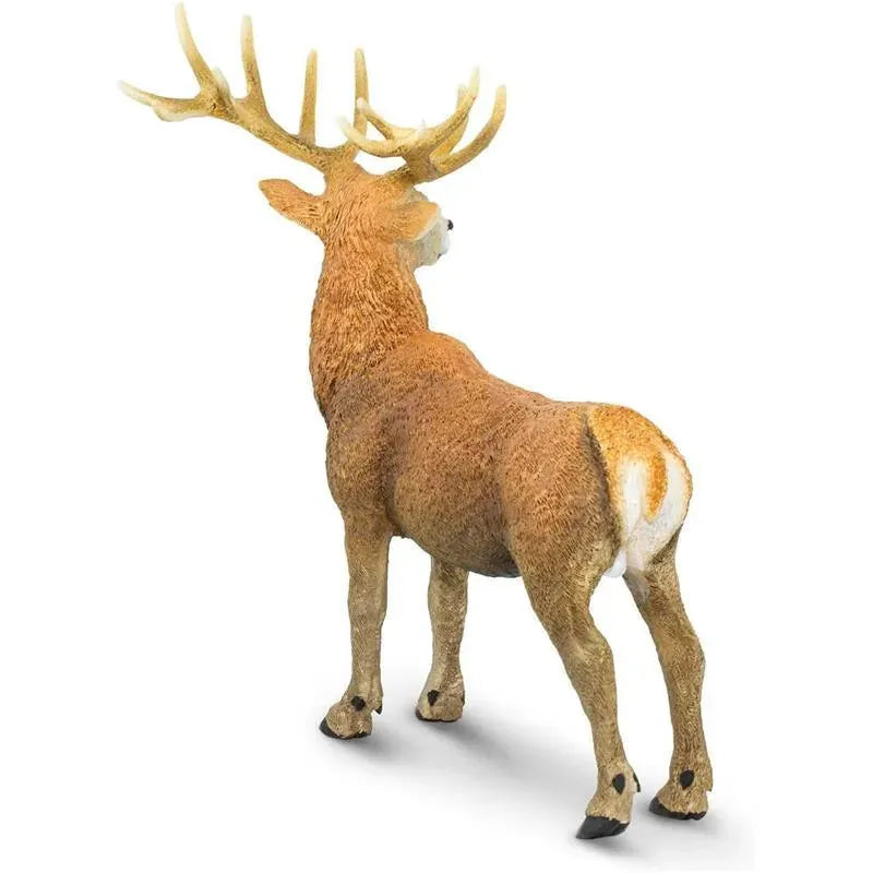 Safari Ltd. - Red Deer Stag Figurine, Detailed 4.75 Figure Image 2