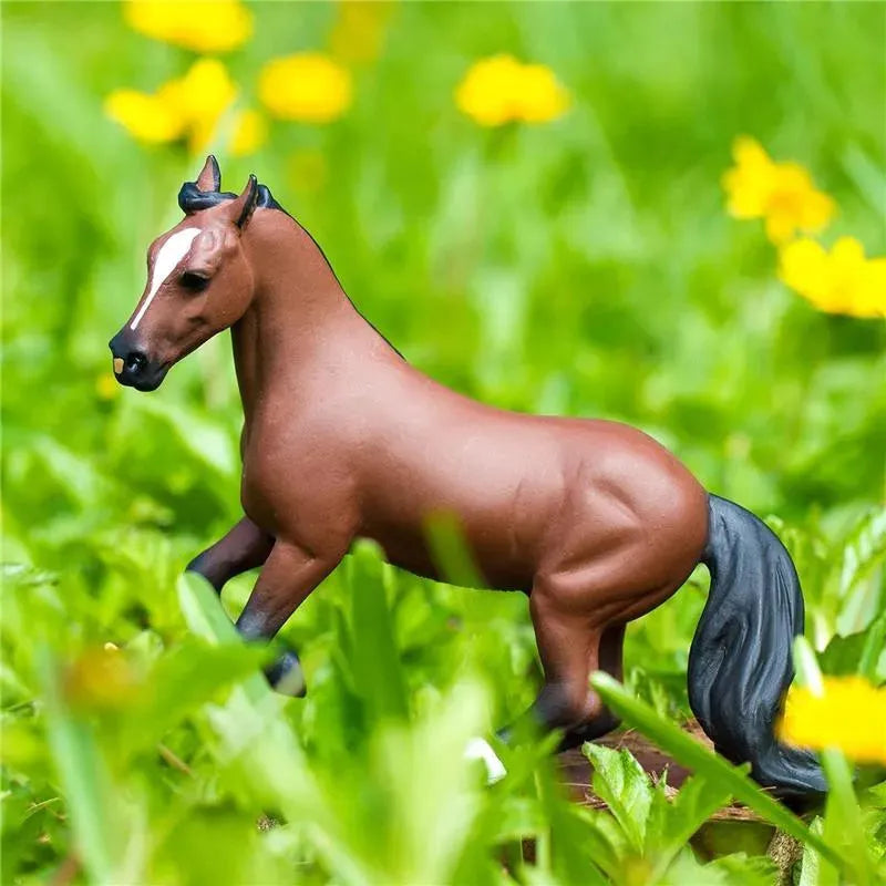 Safari Ltd. - Thoroughbred Horse Figurine, Detailed 5 Figure Image 8