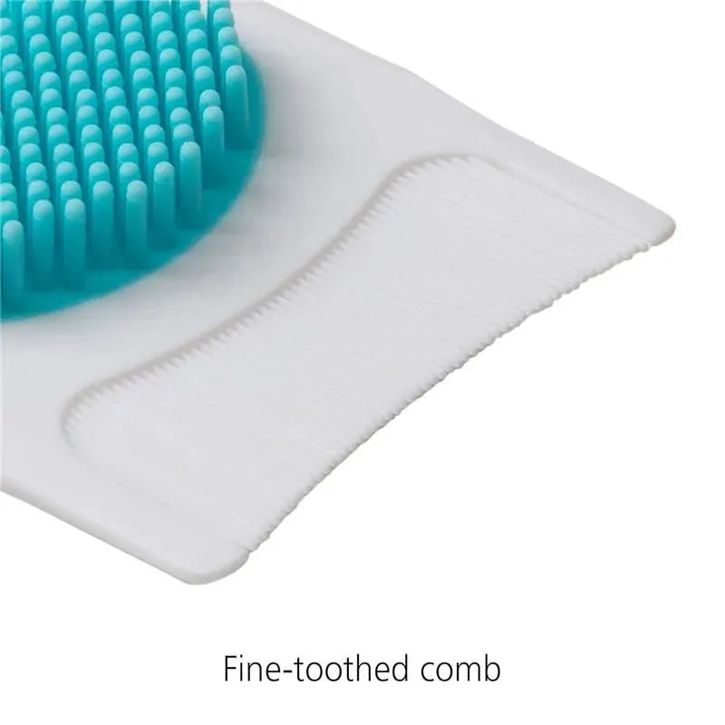 Safety 1St - Cradle Cap Brush and Comb, White and Blue Image 6