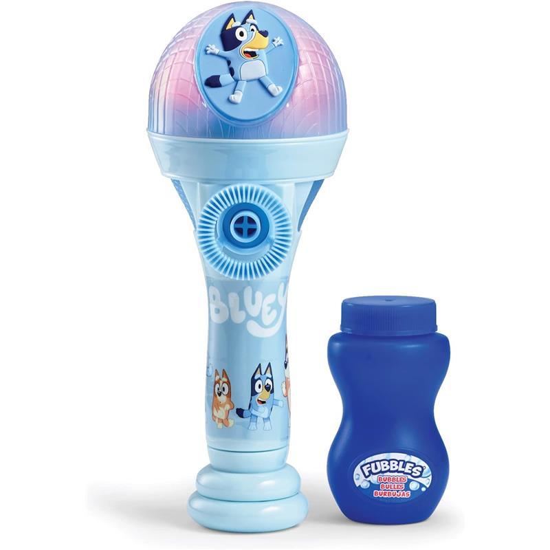 Sandy Ruben - Little Kids BLUEY Dance Mode Bubble Machine and Toy Microphone Image 1
