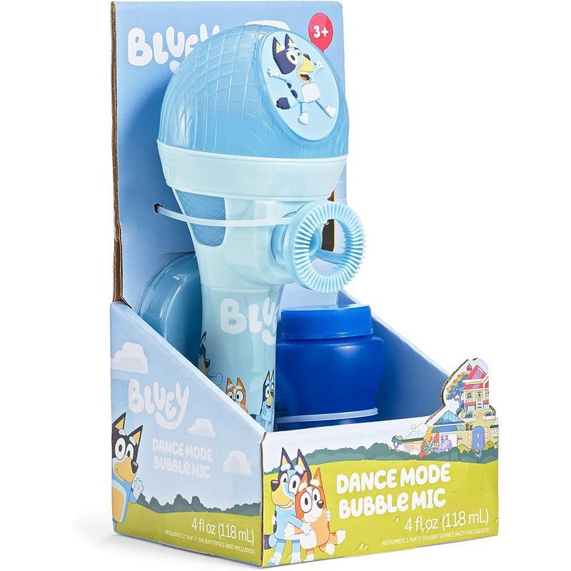 Sandy Ruben - Little Kids BLUEY Dance Mode Bubble Machine and Toy Microphone Image 5