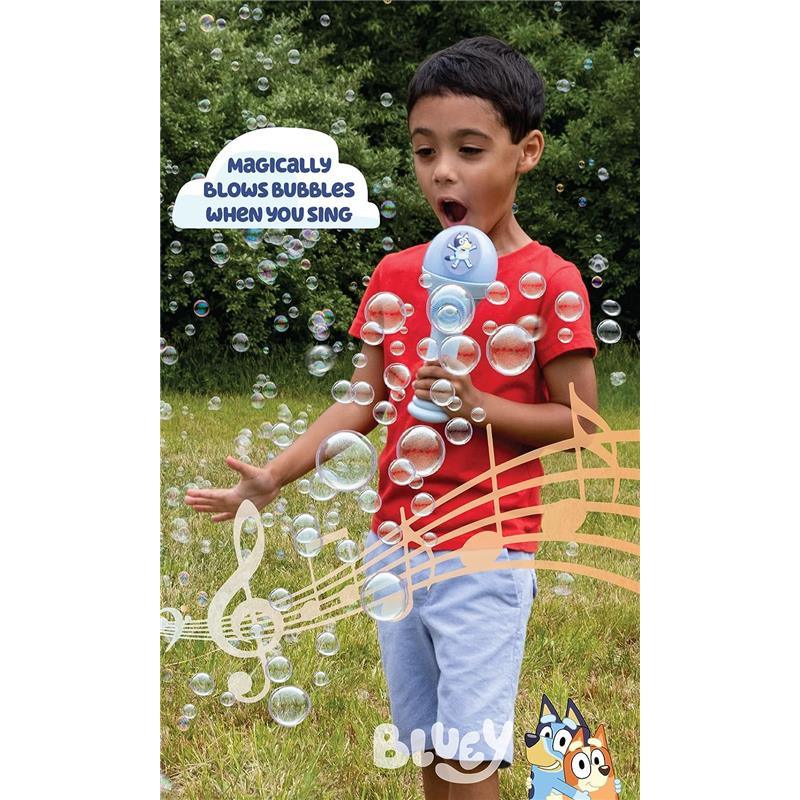 Sandy Ruben - Little Kids BLUEY Dance Mode Bubble Machine and Toy Microphone Image 6