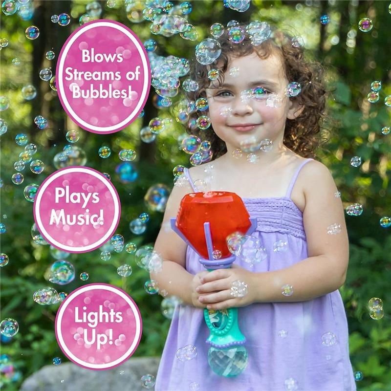 Sandy Ruben - Little Kids Disney Little Mermaid Lights and Sound Musical Bubble Wand Image 6