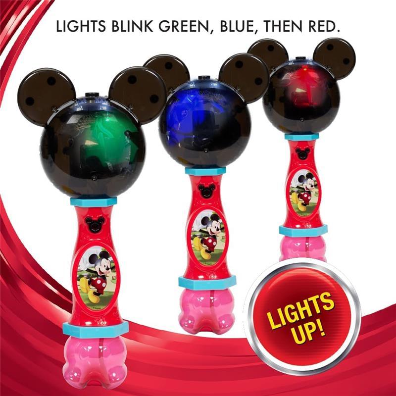 Sandy Ruben - Little Kids Disney Mickey Mouse Lights and Sound Musical Bubble Wand Image 5