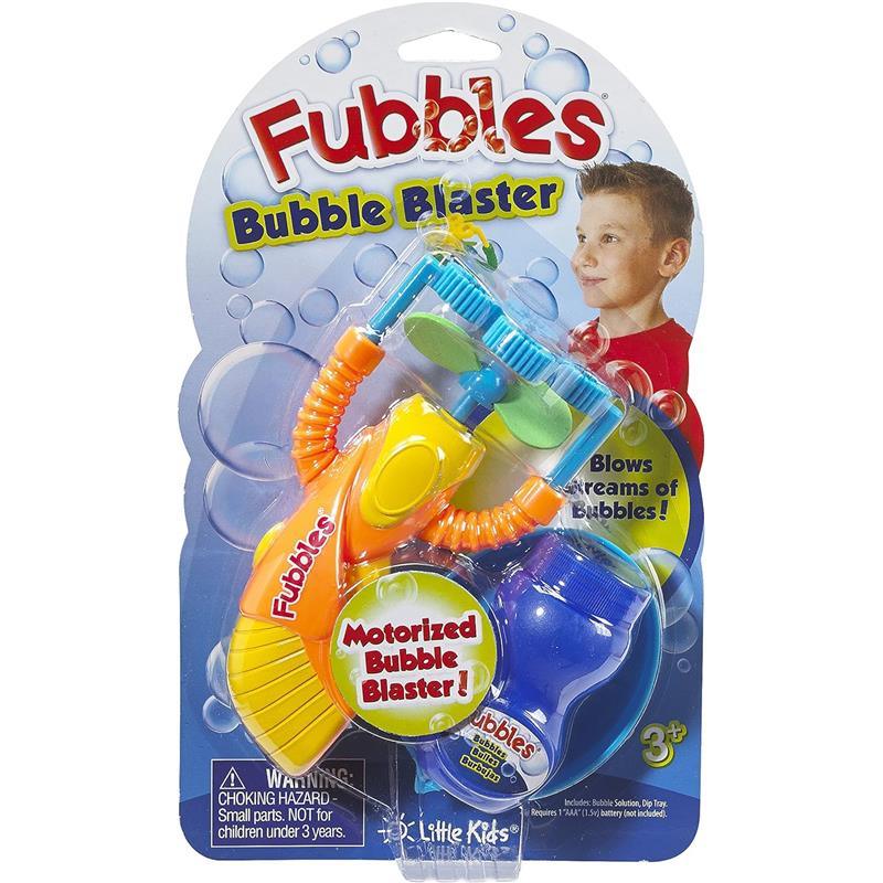 Sandy Ruben - Little Kids Fubbles Bubble Blaster, Includes 2oz of Bubble Solution, Colors May Vary Image 3