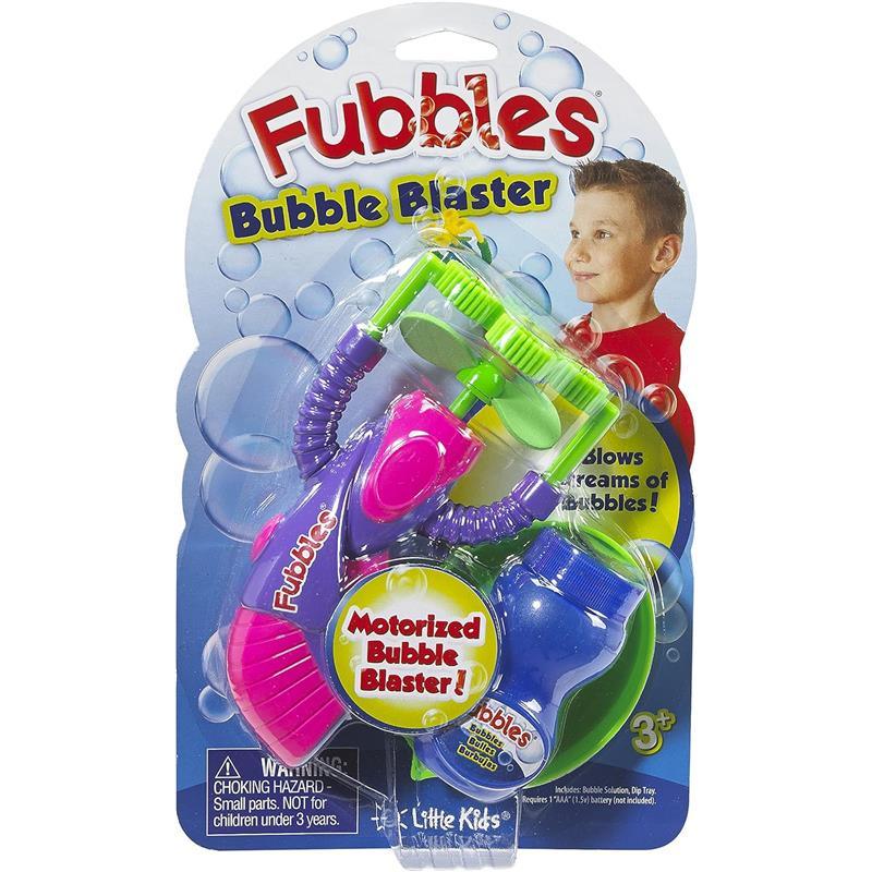 Sandy Ruben - Little Kids Fubbles Bubble Blaster, Includes 2oz of Bubble Solution, Colors May Vary Image 4