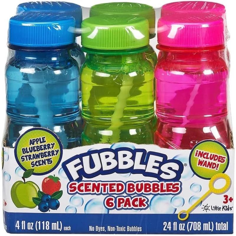 Sandy Ruben - Little Kids Fubbles Scented 4 oz Bubbles with Wand, 6 Pack  Image 1