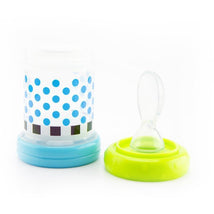 Sassy - Baby Food Nurser, 4+ Months Set of 2, 100% Silicone Nipple and Spoon BPA-Free Image 2