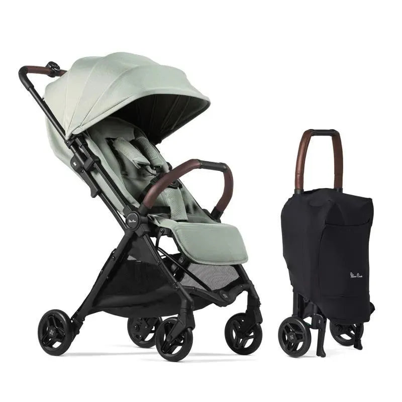 Silver Cross - Jet 5 Lightweight Stroller, Sage Green Image 1