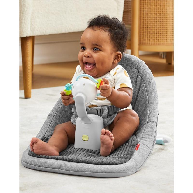 Skip Hop - Baby Ergonomic Activity Floor Seat for Upright Sitting, Silver Lining Cloud, Gray Image 6