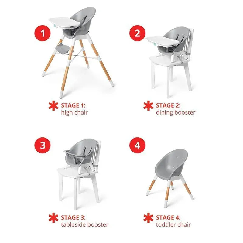 Skip Hop - EON 4-in-1 High Chair Oat Image 3