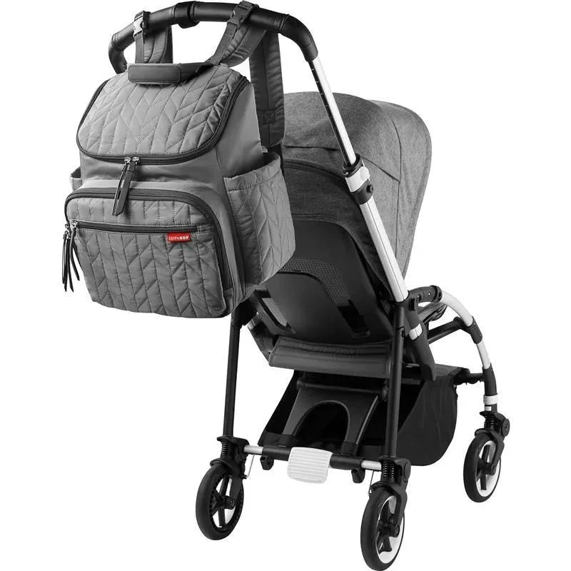 Skip Hop - Forma Diaper Bag Backpack, Gray Image 2