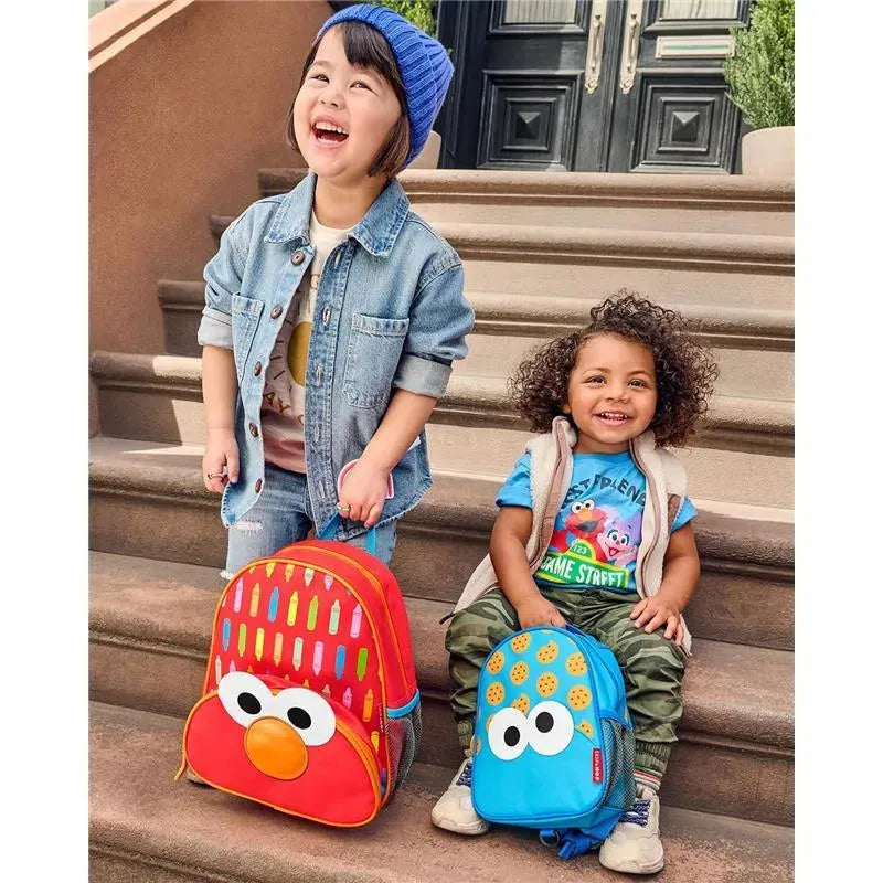 Skip Hop - Sesame Street Little Kid Backpack, Cookie Monster Image 4