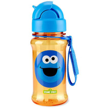 Skip Hop - Sesame Street Toddler Sippy Cup with Straw, Straw Bottle, 12 oz, Cookie Monster Image 2