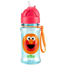Skip Hop - Sesame Street Toddler Sippy Cup with Straw, Straw Bottle, 12 oz, Elmo Image 1