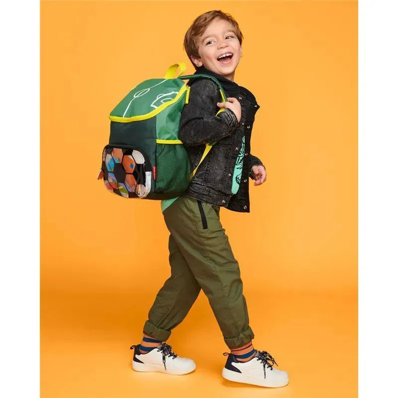 Skip Hop - Spark Style Big Kid Backpack, Soccer Image 4