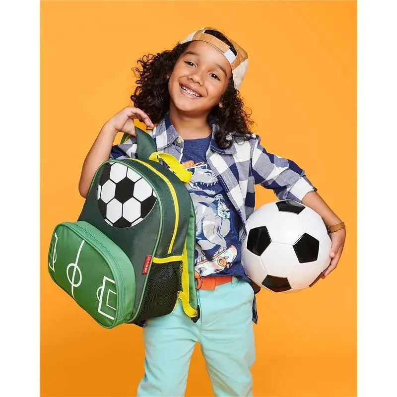 Skip Hop - Spark Style Little Kid Backpack, Soccer Image 3