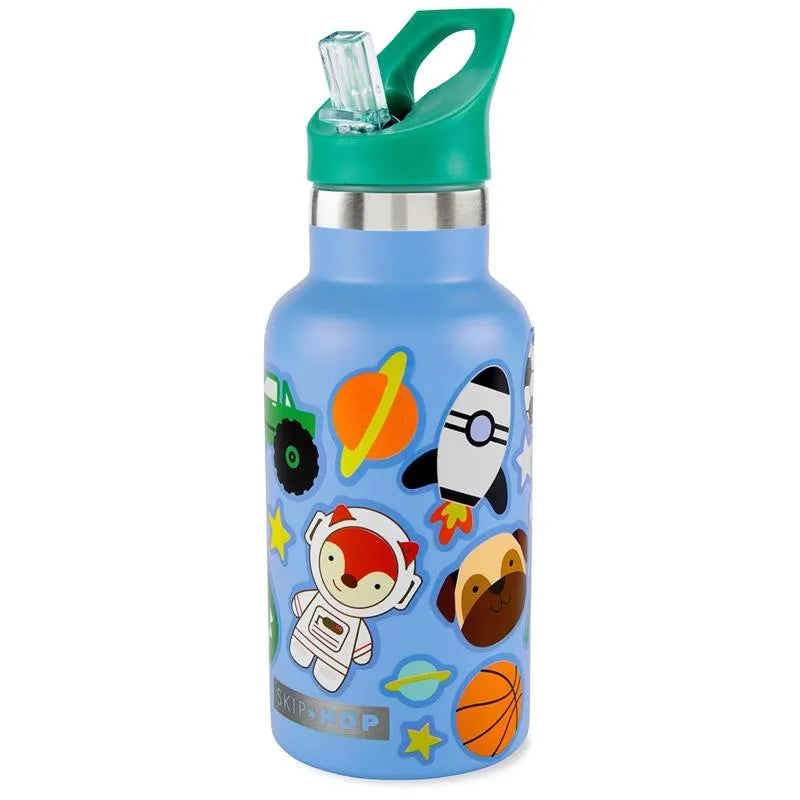 Skip Hop - Zoo Canteen Bottles With Stickers, Blue Image 3