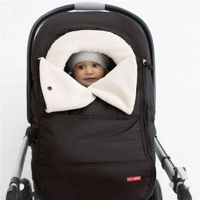 Skip Hop - Stroll & Go Car Seat Cover, Black Image 2