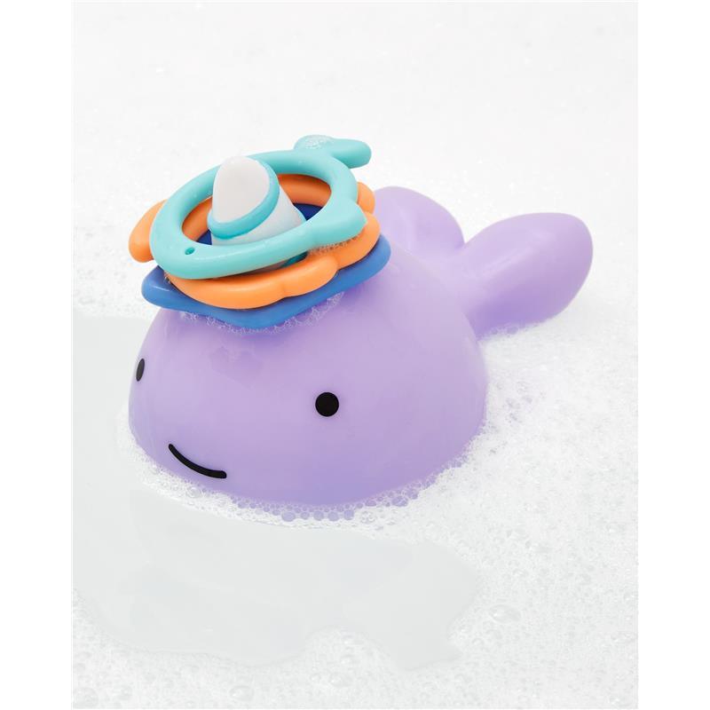 Skip Hop - Zoo Narwhal Ring Toss - Baby Bath Toy Image 3