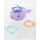 Skip Hop - Zoo Narwhal Ring Toss - Baby Bath Toy Image 4
