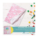 Spasilk - Fleece Velboa Blanket, Pink Celestial Image 5