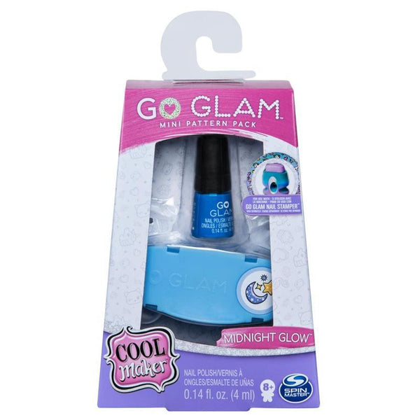 Cool Maker, GO GLAM Refill Pack with 4 Design Pods, 3 Nail Polish
