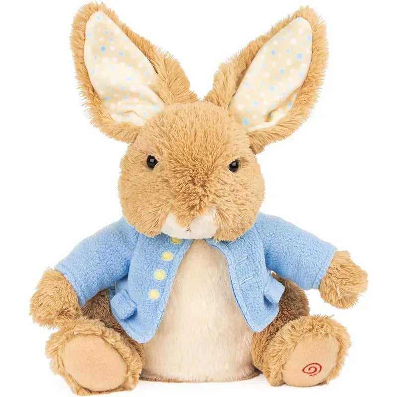 Spin Master - GUND Beatrix Potter Peter Rabbit Peek-a-Ears Animated Plush, Interactive Bunny, 11”  Image 1