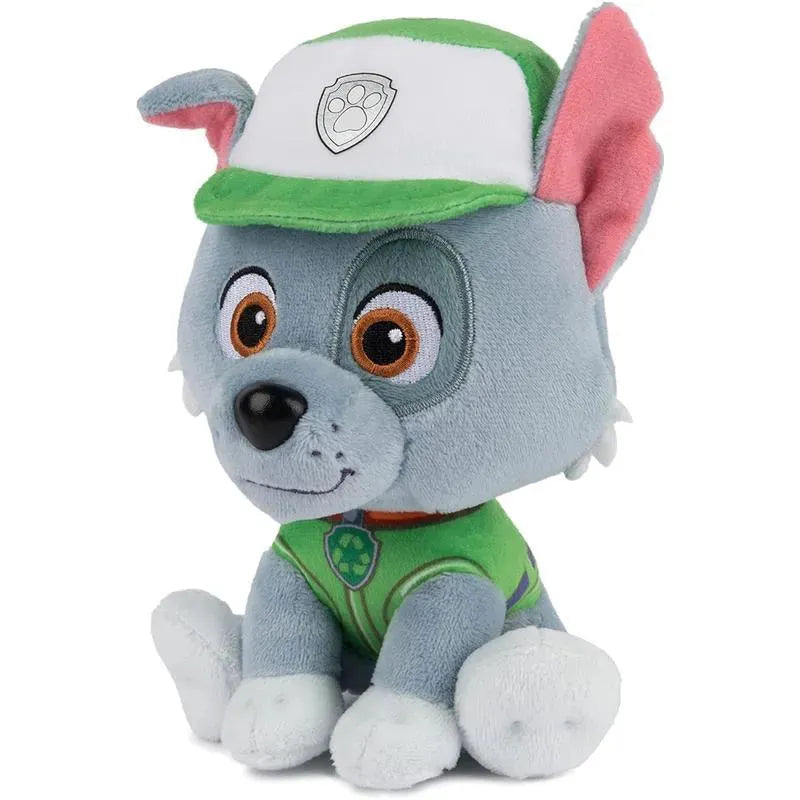 Spin Master - GUND Official PAW Patrol Rocky in Signature Recycling Uniform Plush Toy, Stuffed Animal for Ages 1+, 6  Image 7