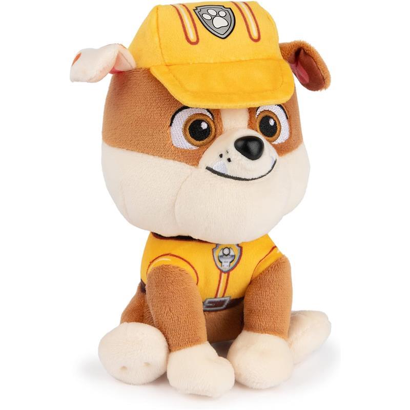 Spin Master - GUND Official PAW Patrol Rubble in Signature Construction Uniform Plush Toy, Stuffed Animal for Ages 1+ , 6 Image 3