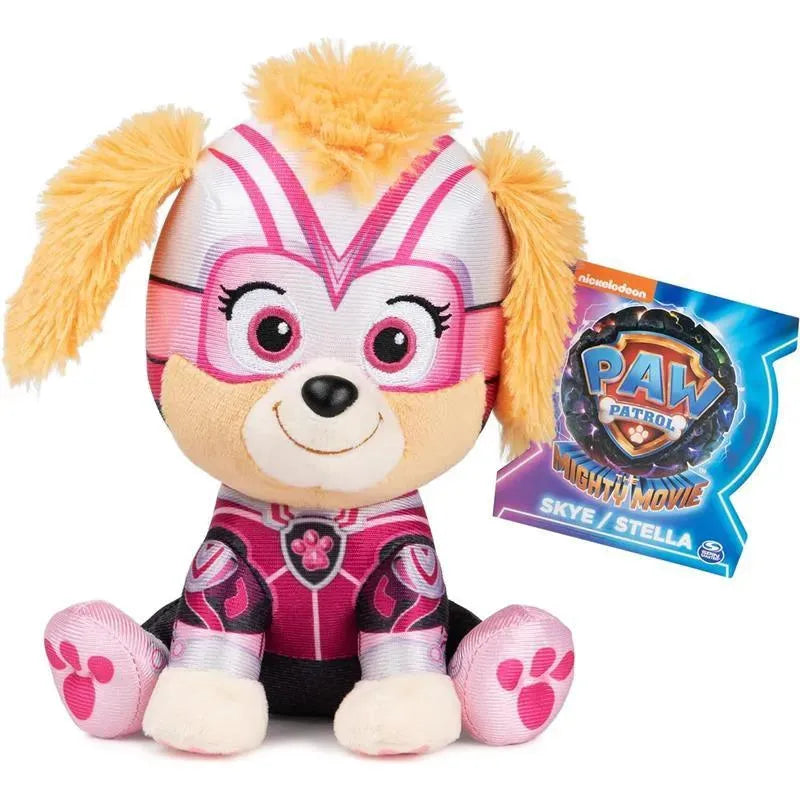 Spin Master - GUND PAW Patrol: The Mighty Movie Skye Stuffed Animal, Ages 1+, 6”  Image 7