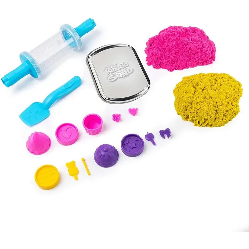 Spin Master - Kinetic Sand, Bake Shoppe Playset with 1lb of Kinetic Sand and 16 Tools and Molds Image 15