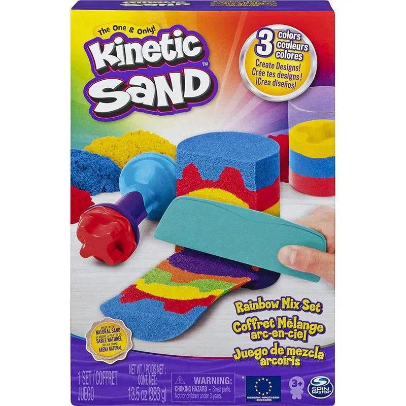 Spin Master - Kinetic Sand, Rainbow Mix Set Image 1