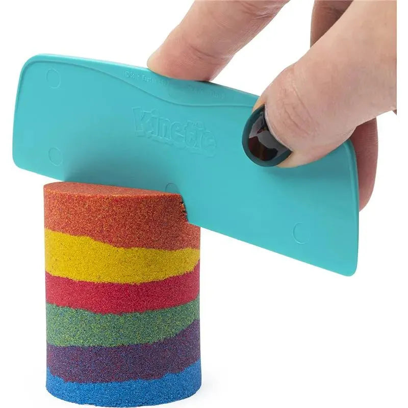 Spin Master - Kinetic Sand, Rainbow Mix Set Image 9