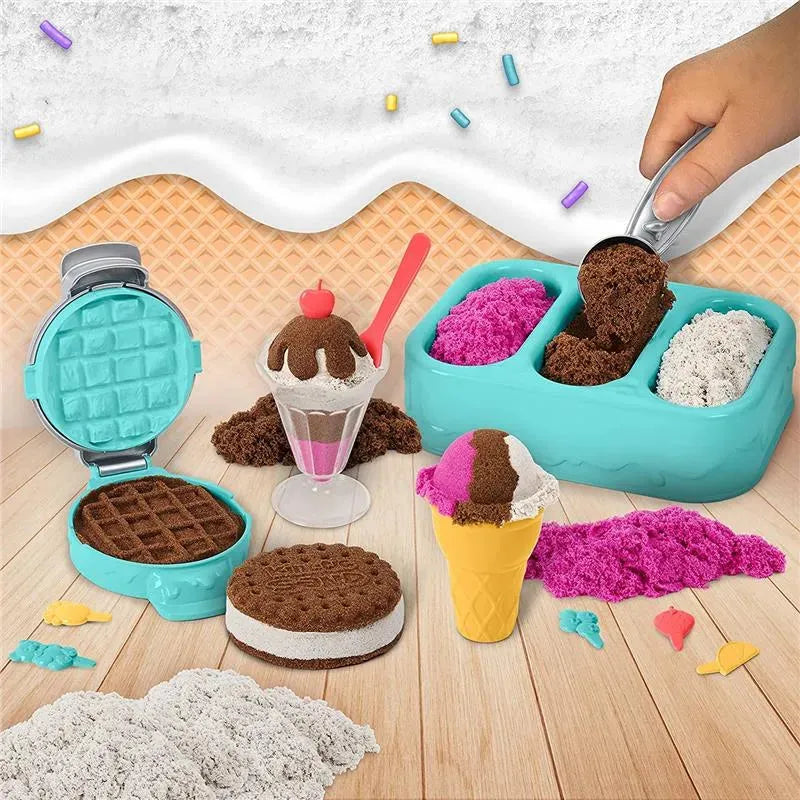 Spin Master Kinetic Sand Scents Ice Cream Treats Playset