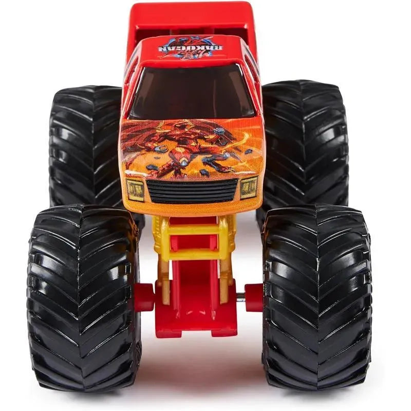 Spin Master - Monster Jam, Official Bakugan Dragonoid Vs. Bakugan Dragonoid Die-Cast Monster Trucks, Ages 3+ Image 4