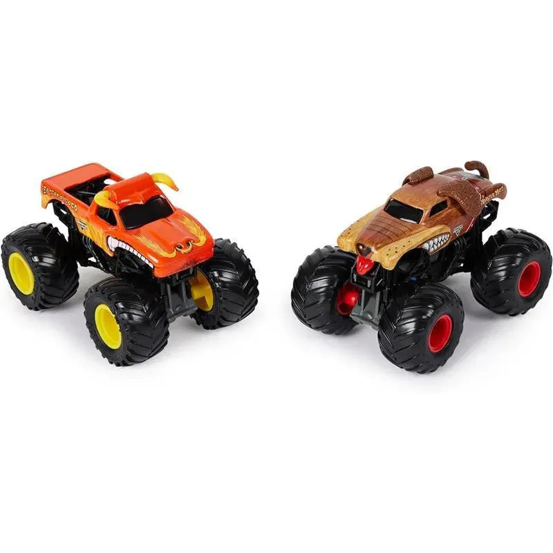 Spin Master - Monster Jam, Official El Toro Loco Vs. Monster Mutt Die-Cast Monster Trucks, Ages 3+ Image 2