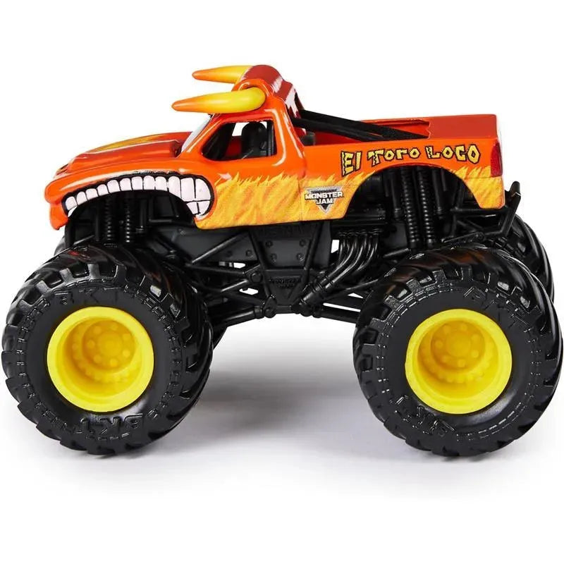 Spin Master - Monster Jam, Official El Toro Loco Vs. Monster Mutt Die-Cast Monster Trucks, Ages 3+ Image 7