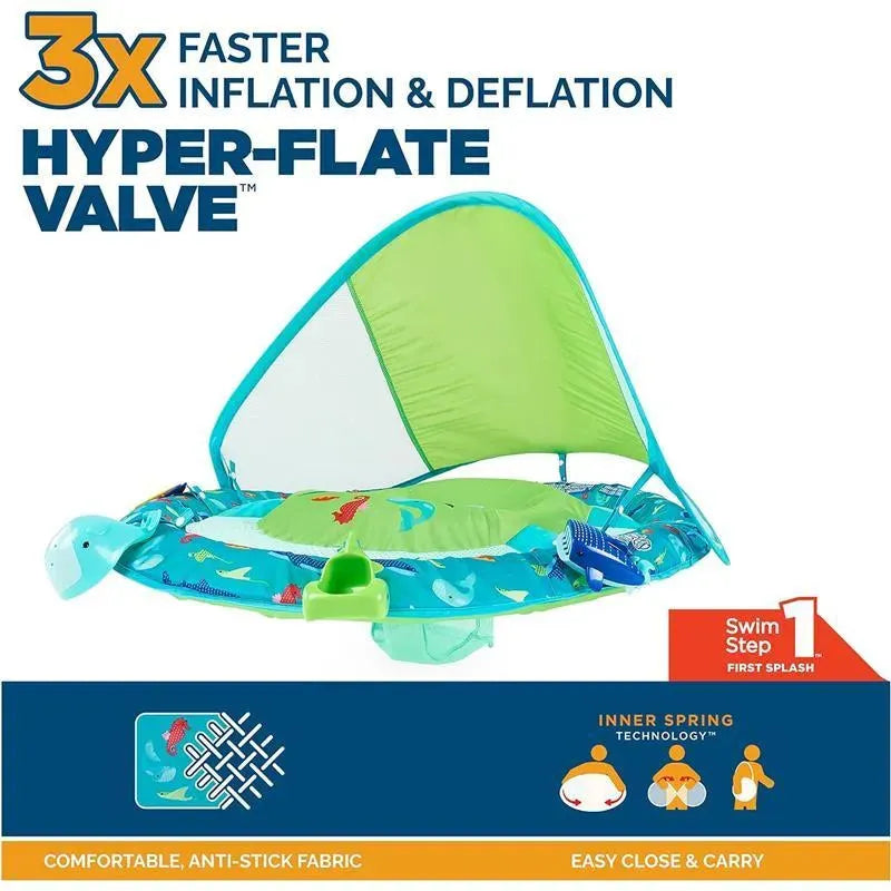 Spin Master - SwimWays Baby Spring Float Splash N Play, UPF Protection, Kids 9-24 Months Image 3