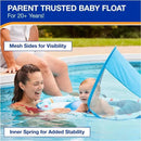 Spin Master - Swimways Baby Spring Pool Float, UPF Protection, Kids 9-24 Months, Mermaid Image 5