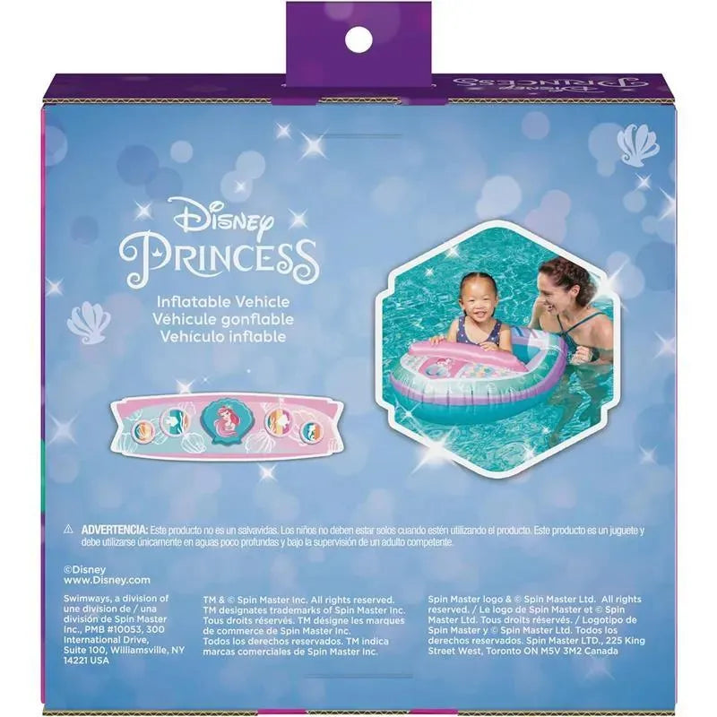 Spin Master - Swimways Disney Princess Ariel Inflatable Water Boat Vehicle for Kids Ages 3+  Image 5