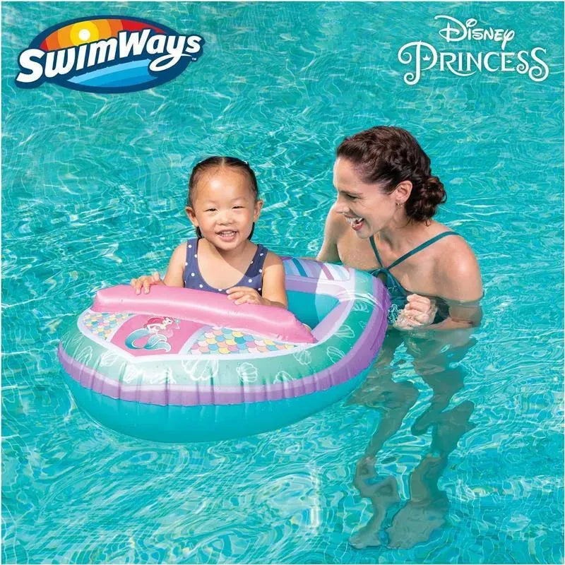 Spin Master - Swimways Disney Princess Ariel Inflatable Water Boat Vehicle for Kids Ages 3+  Image 9