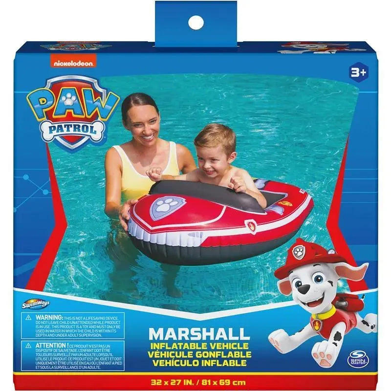 Spin Master - Swimways Paw Patrol Boat, for Kids Aged 3 & Up, Marshall Image 1